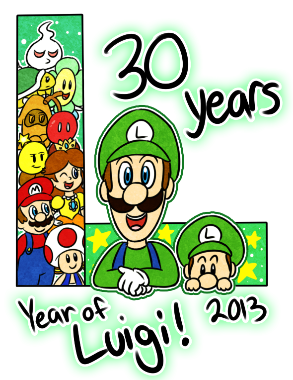 Year Of Luigi Wallpaper By Candy Swirl