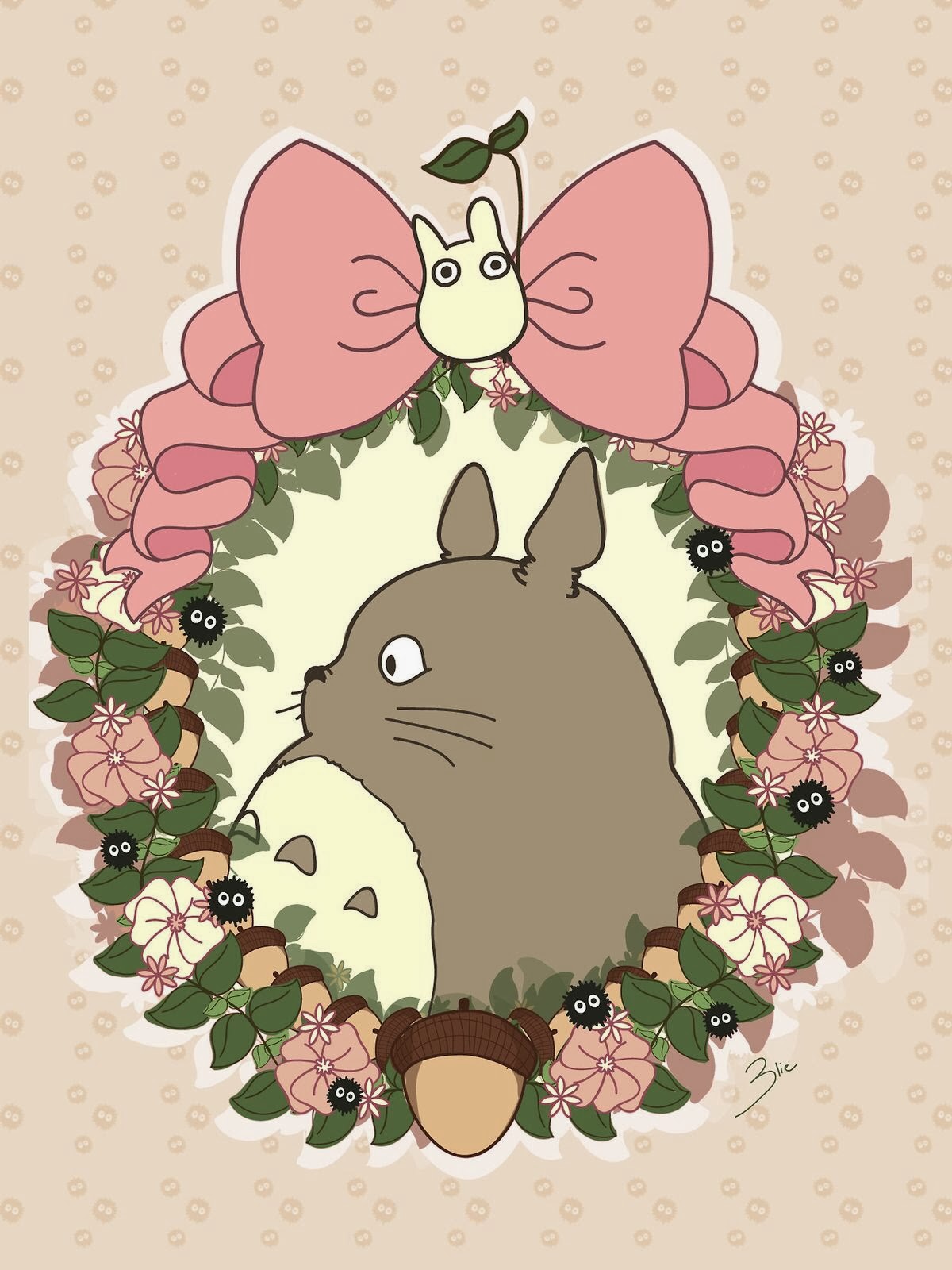 Love Kawaii Cute Totoro