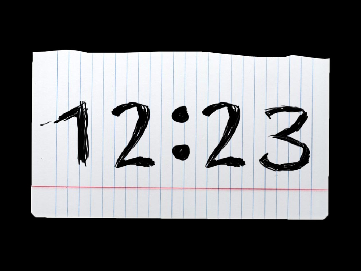 Dive into the Present Time with Blot Clock screensaver