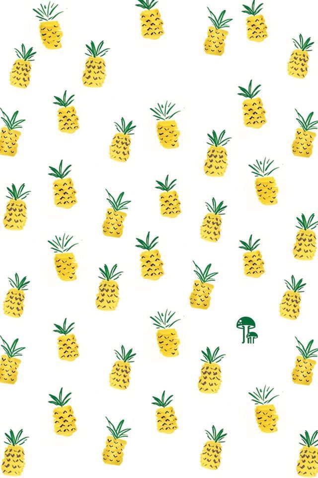 pineapple background BackgroundsFree Phone Wallpaper