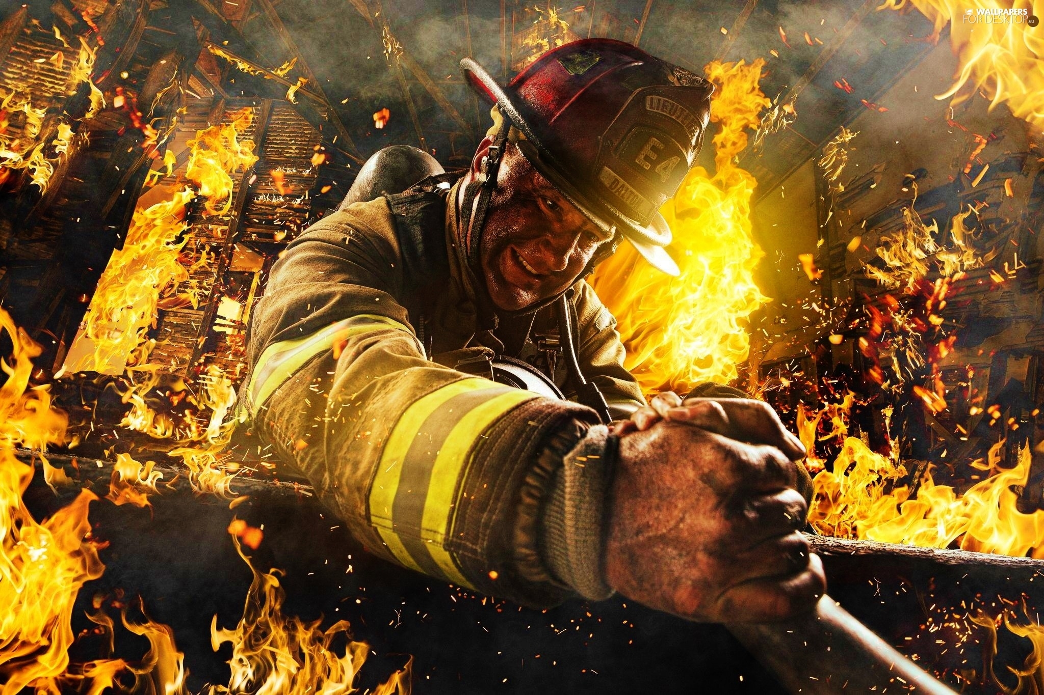 Beautiful Fireman Wallpaper Full HD Pictures
