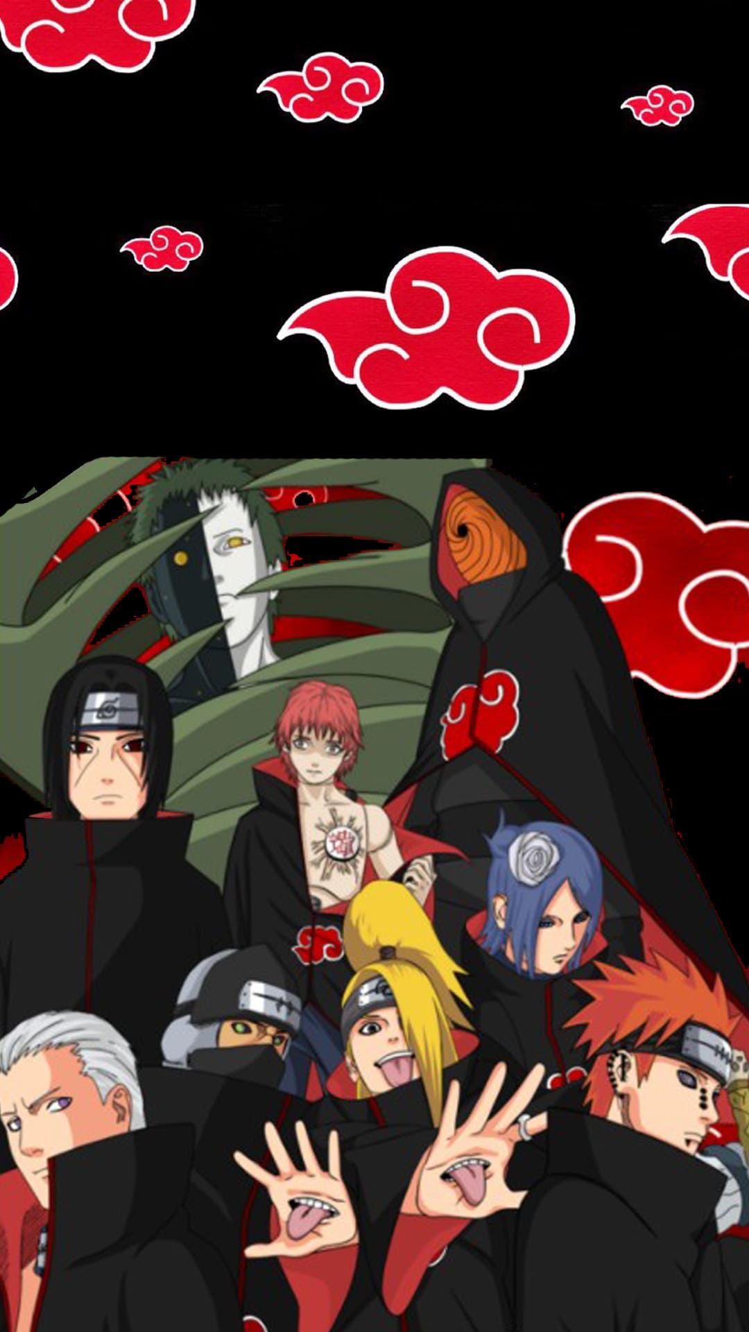 Desenhos de Akatsuki para colorir - AniYuki - Anime Portal