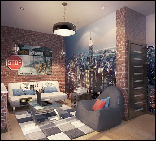 Free Download New York Style Loft Living Modern Contemporary