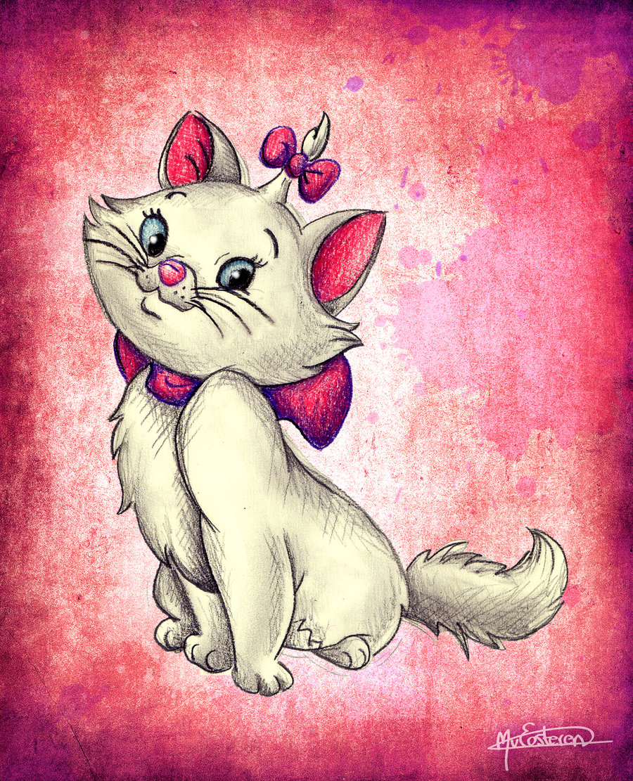 Marie Aristocats By Man0uk