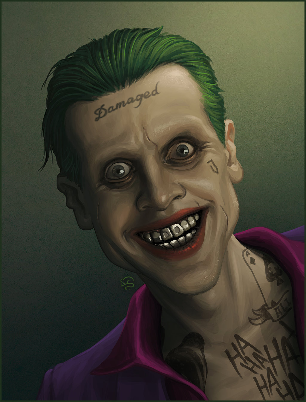 Jared Leto S Joker By Tovmauzer
