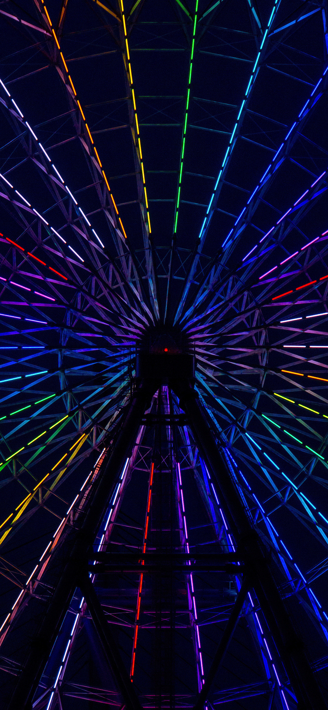 Neon Lights iPhone Wallpaper