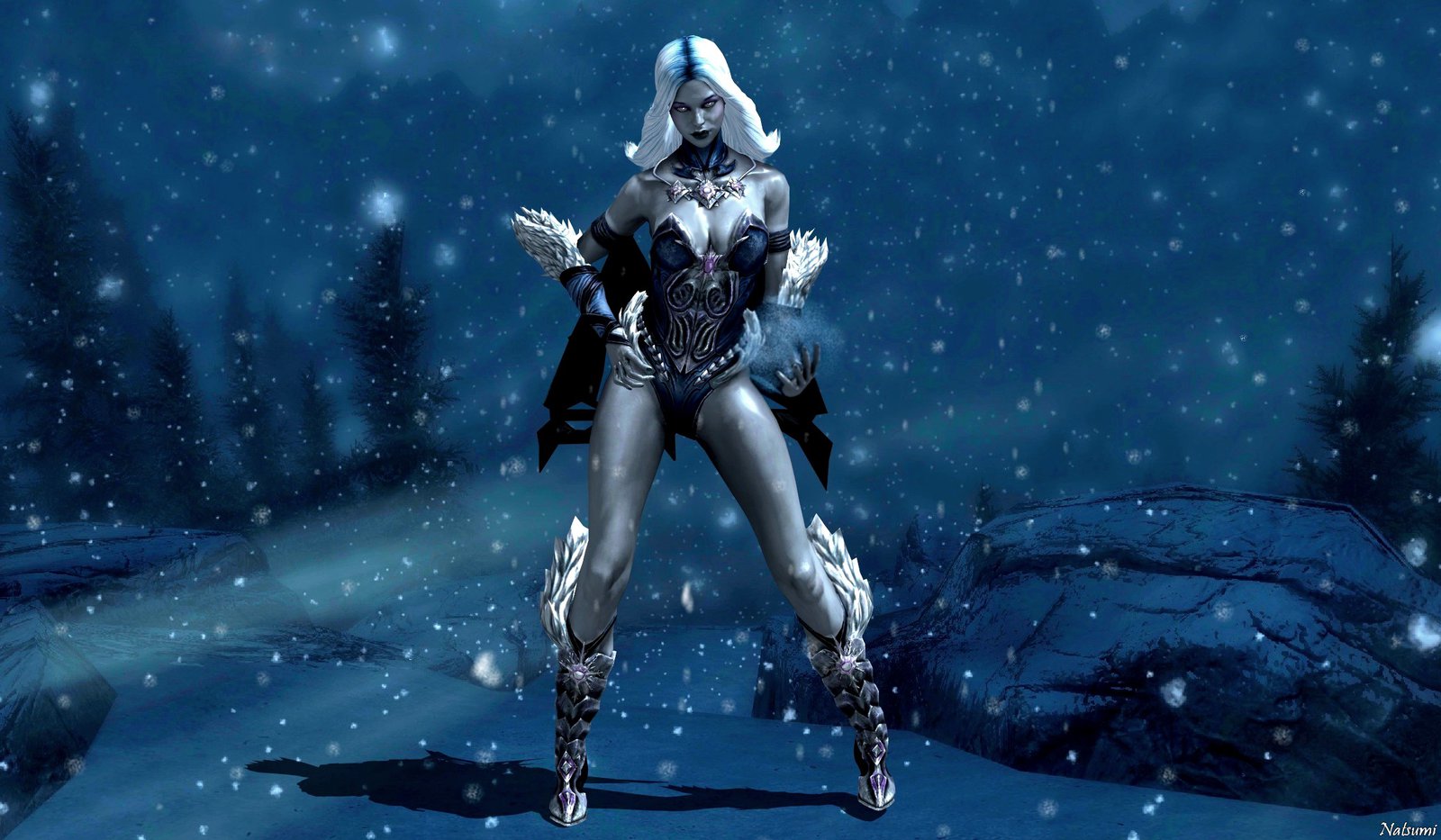 Killer Frost   HOT Injustice Art Contest by Natsumi494 on