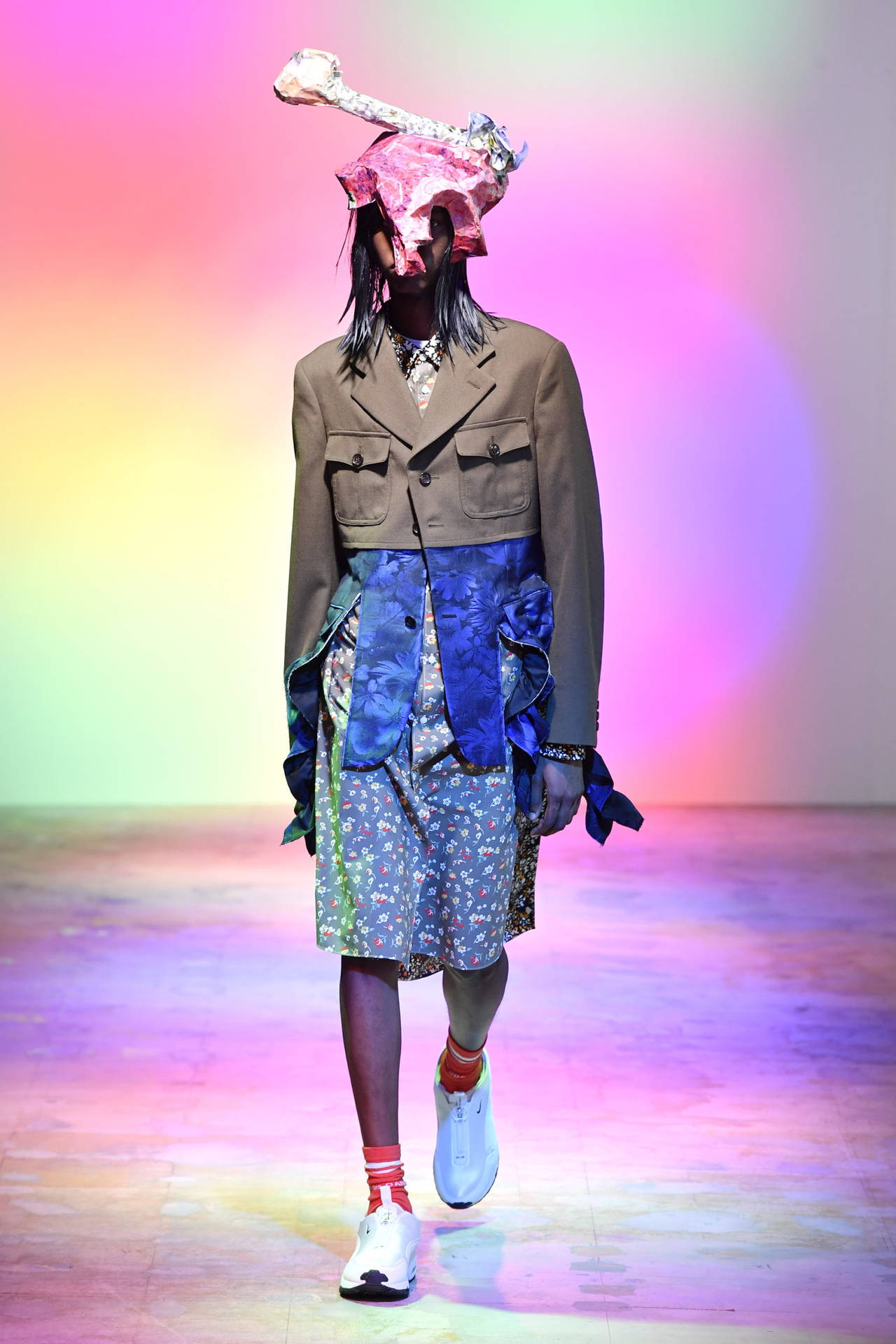 Comme Des Gar Ons Layered Outfit Wallpaper