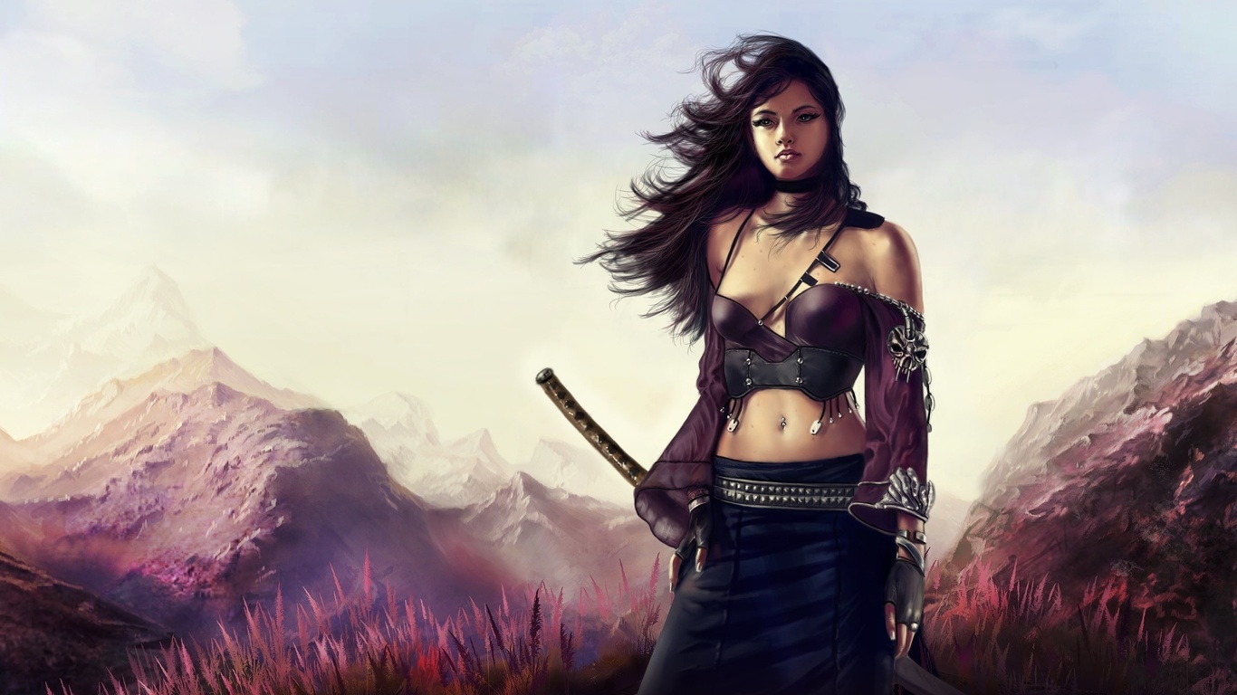 Fantasy Girl Female Warrior