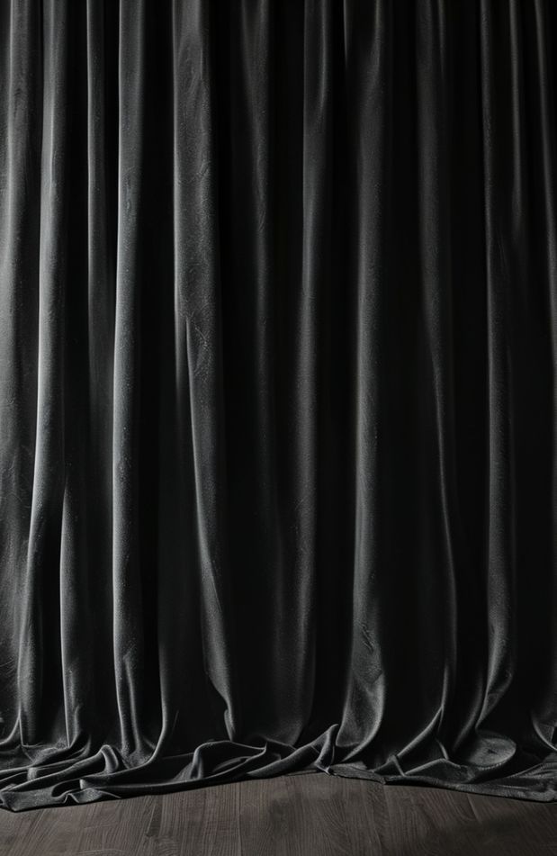 Black Curtain Wallpaper