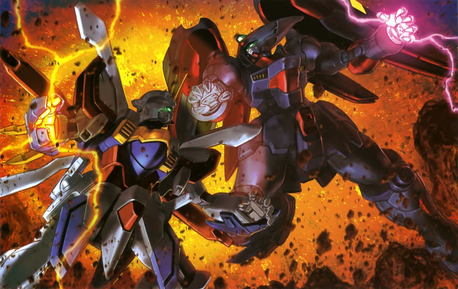 Gundam Walls And Lols God Vs Master Wallpaper