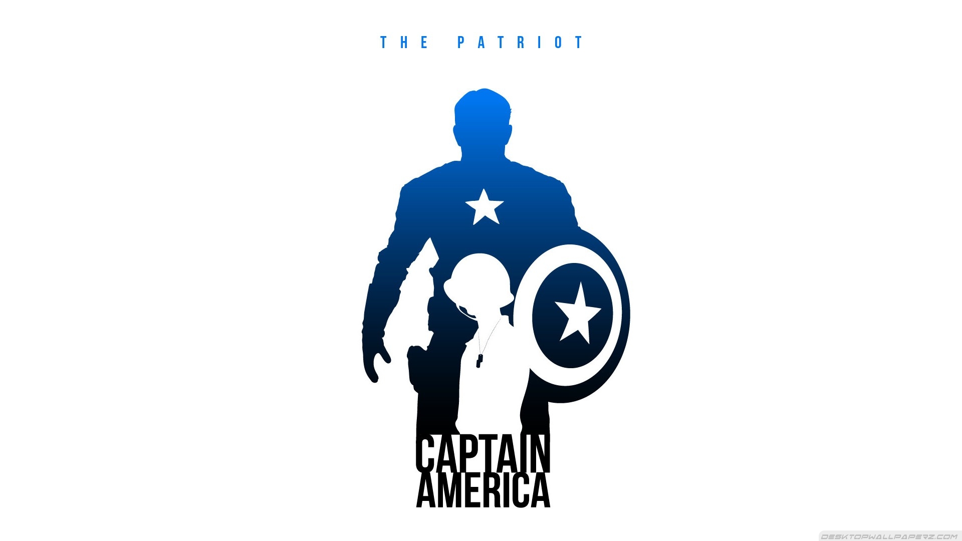 Minimalistic Marvel Ics Avengers Posters Fan Art Captain America