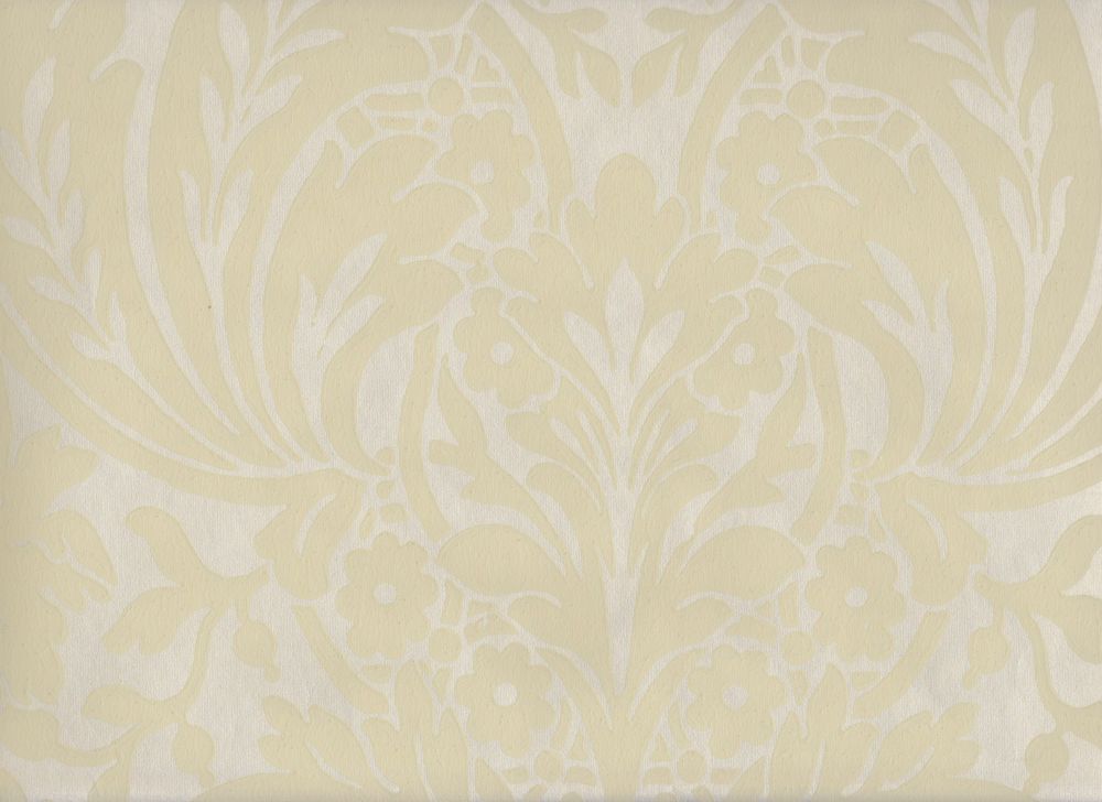 Historic Reproduction Wallpaper 18th 19th Century Gold Damask