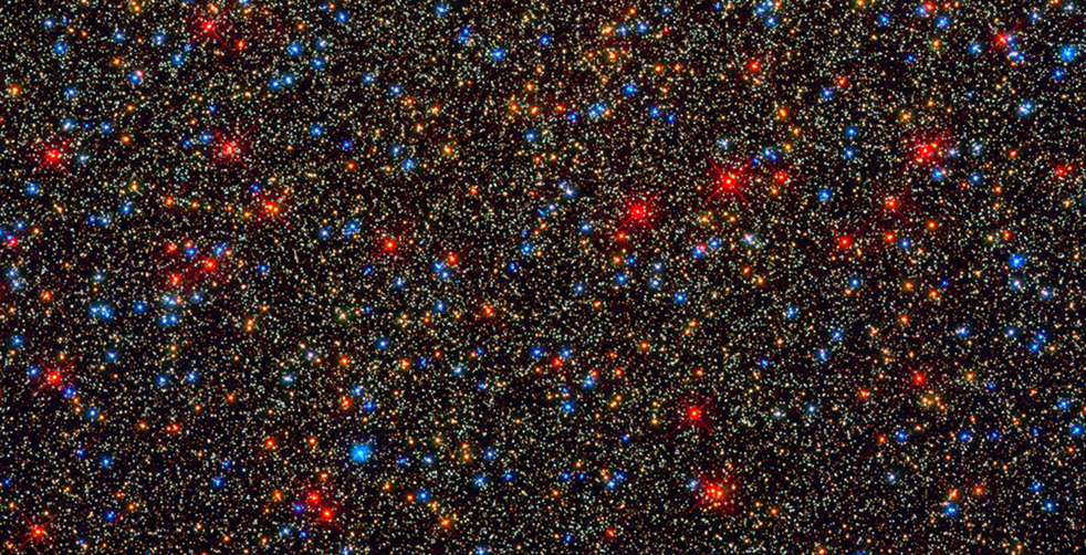 An Image Taken By The Refurbished Hubble Space Telescope Shows