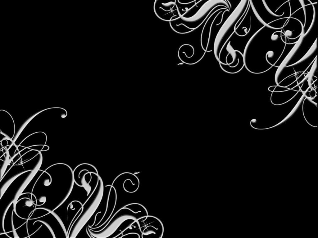 Black And White Snowflake Background HD Wallpaper In Others