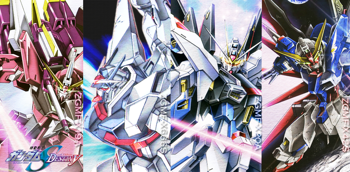 Gundam Seed Destiny HD Remastered Project Kits Collection