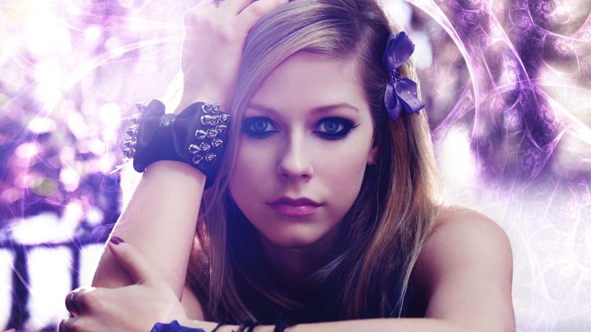 Reworked Avril Lavigne Portrait Desktop Pc And Mac Wallpaper