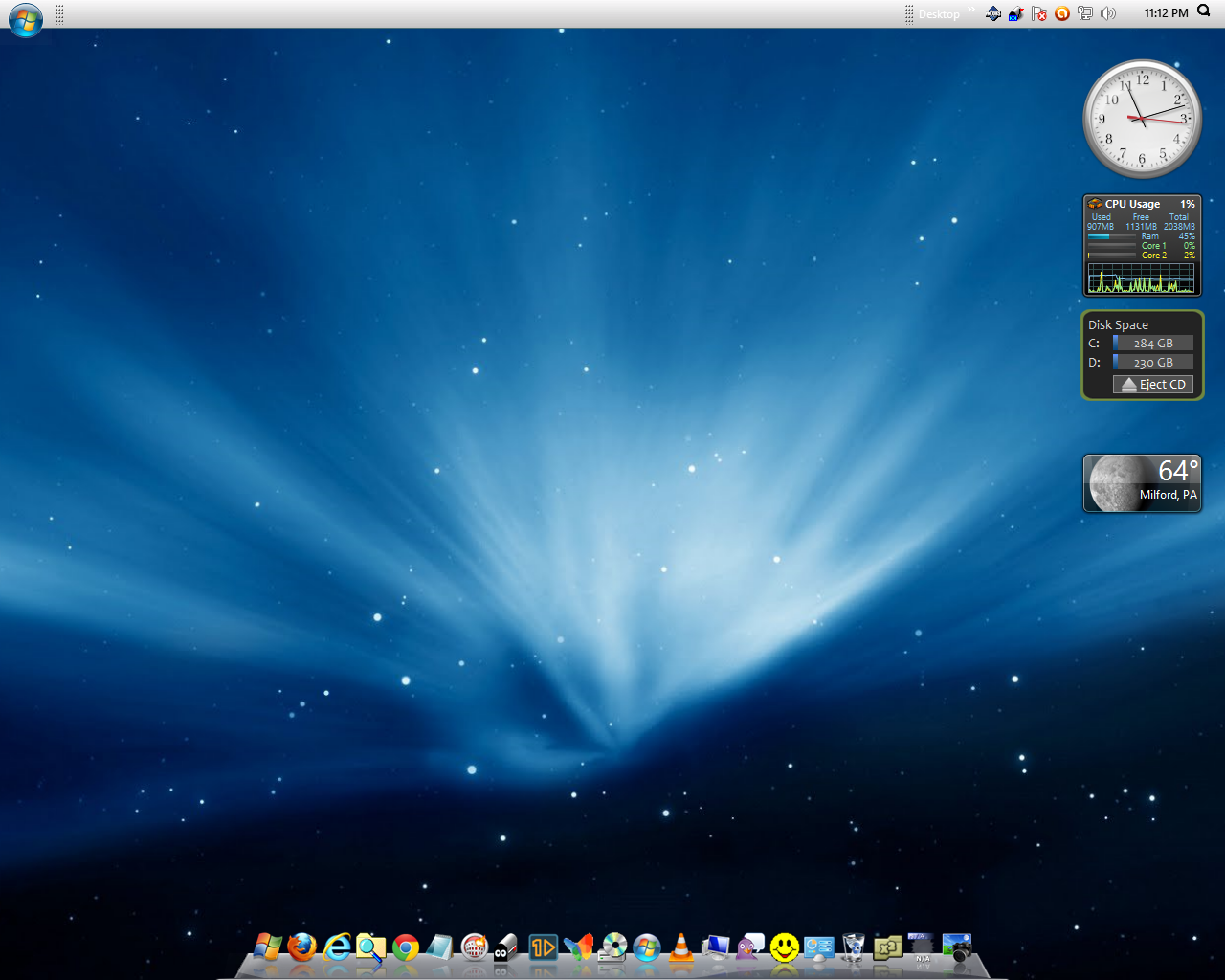 Everything Windows Mac Osx Snow Leopard Theme For