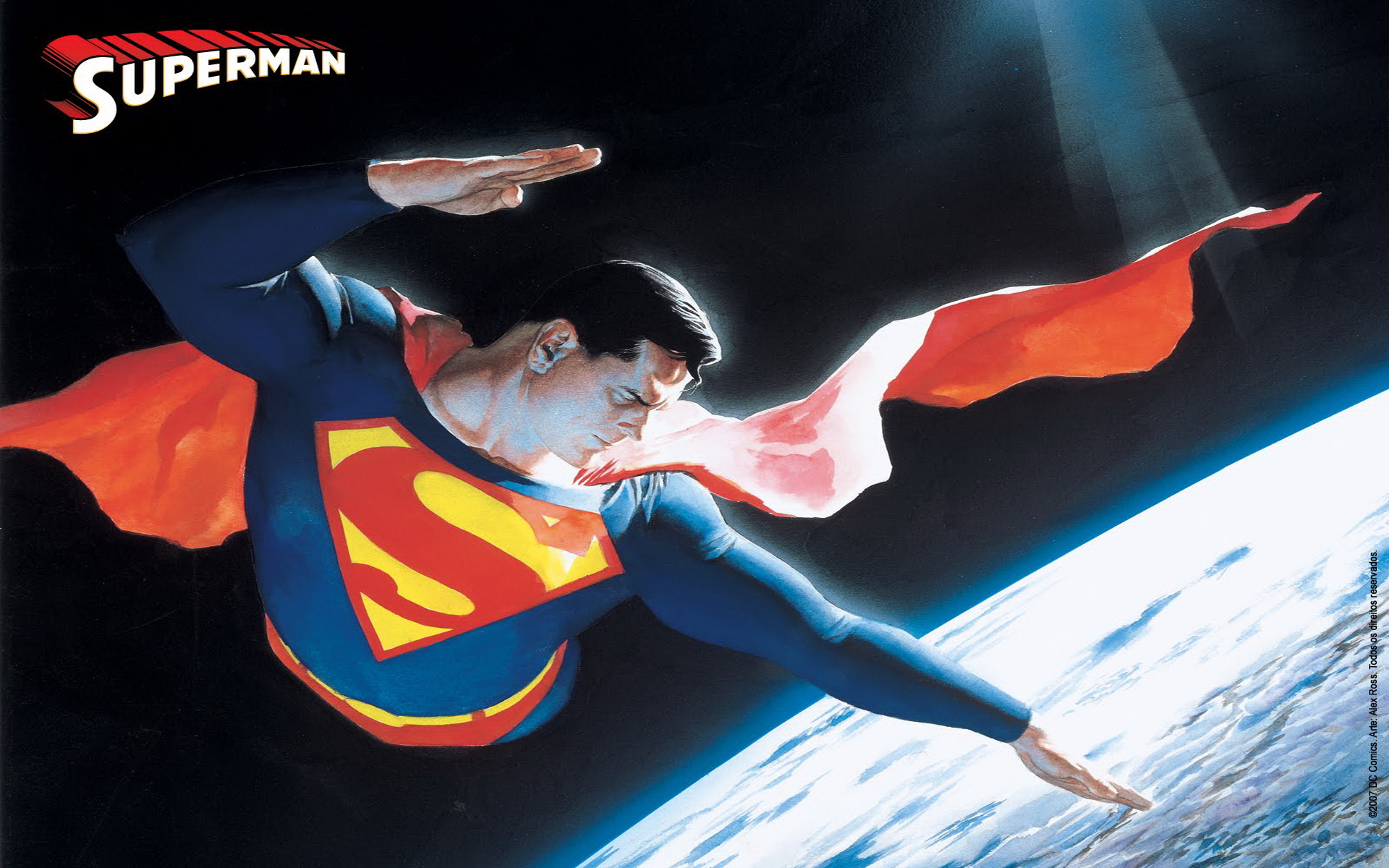 Alex Ross Wallpapers Dc Comics Art Wallpaper SUPERMAN WALLPAPER