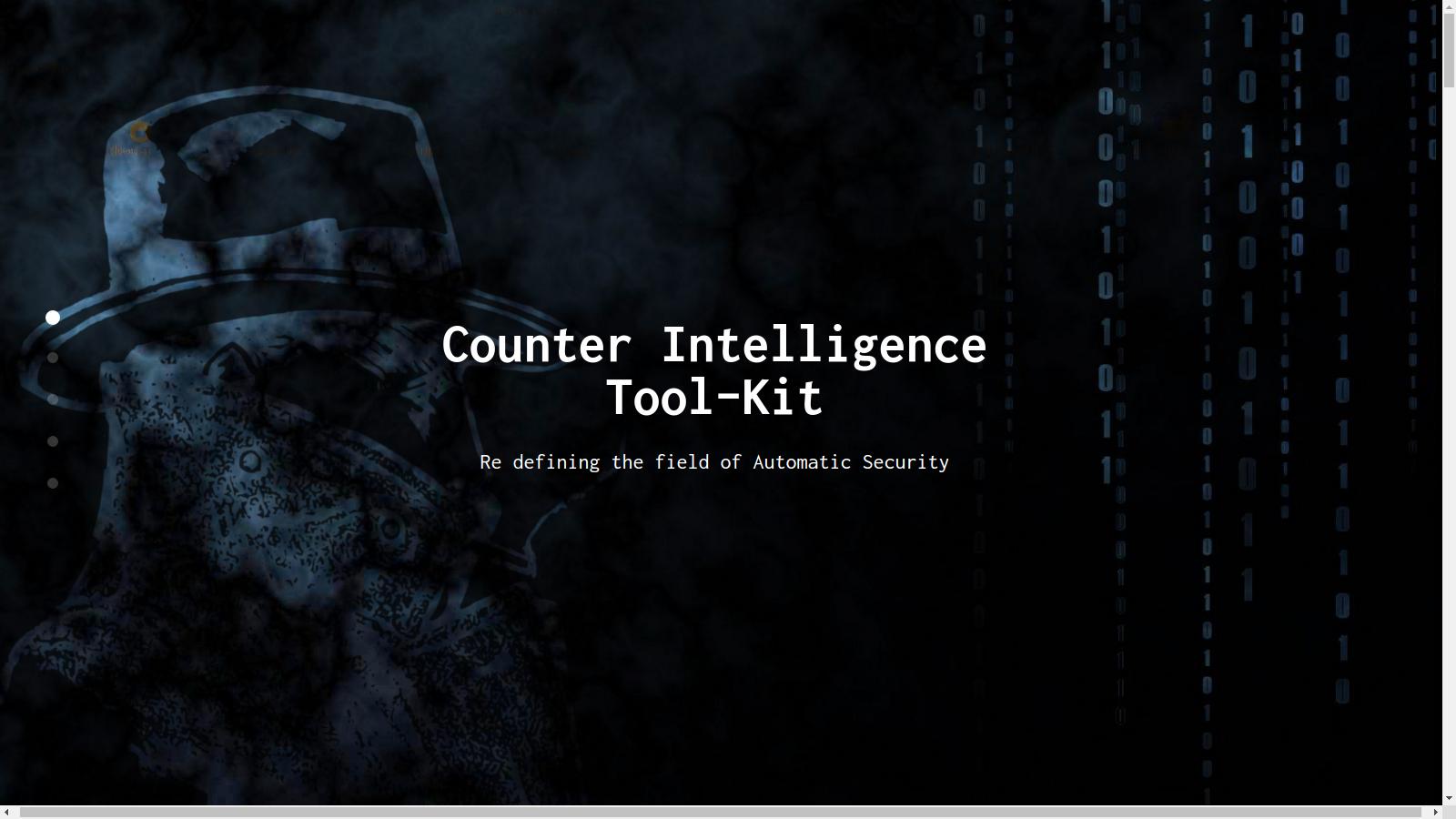 Counter Intelligence Tool Kit Development Nstool Pro