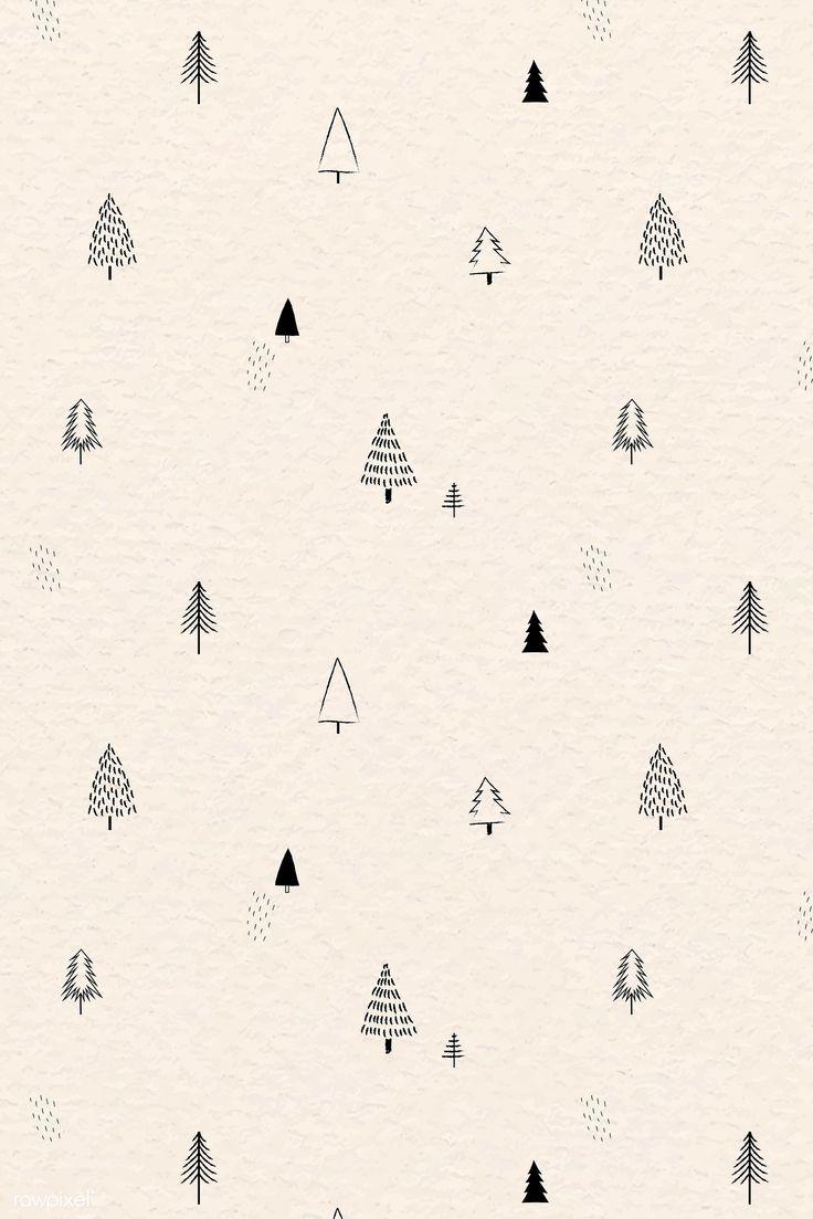 Christmas Elements Seamless Pattern Vector Premium Image By