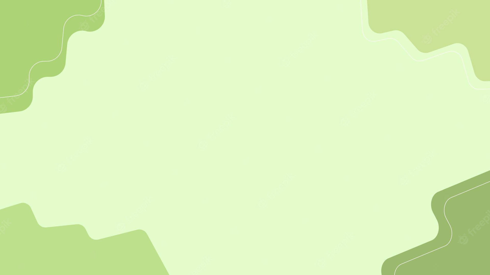 Pastel Green Aesthetic Laptop Wallpaper