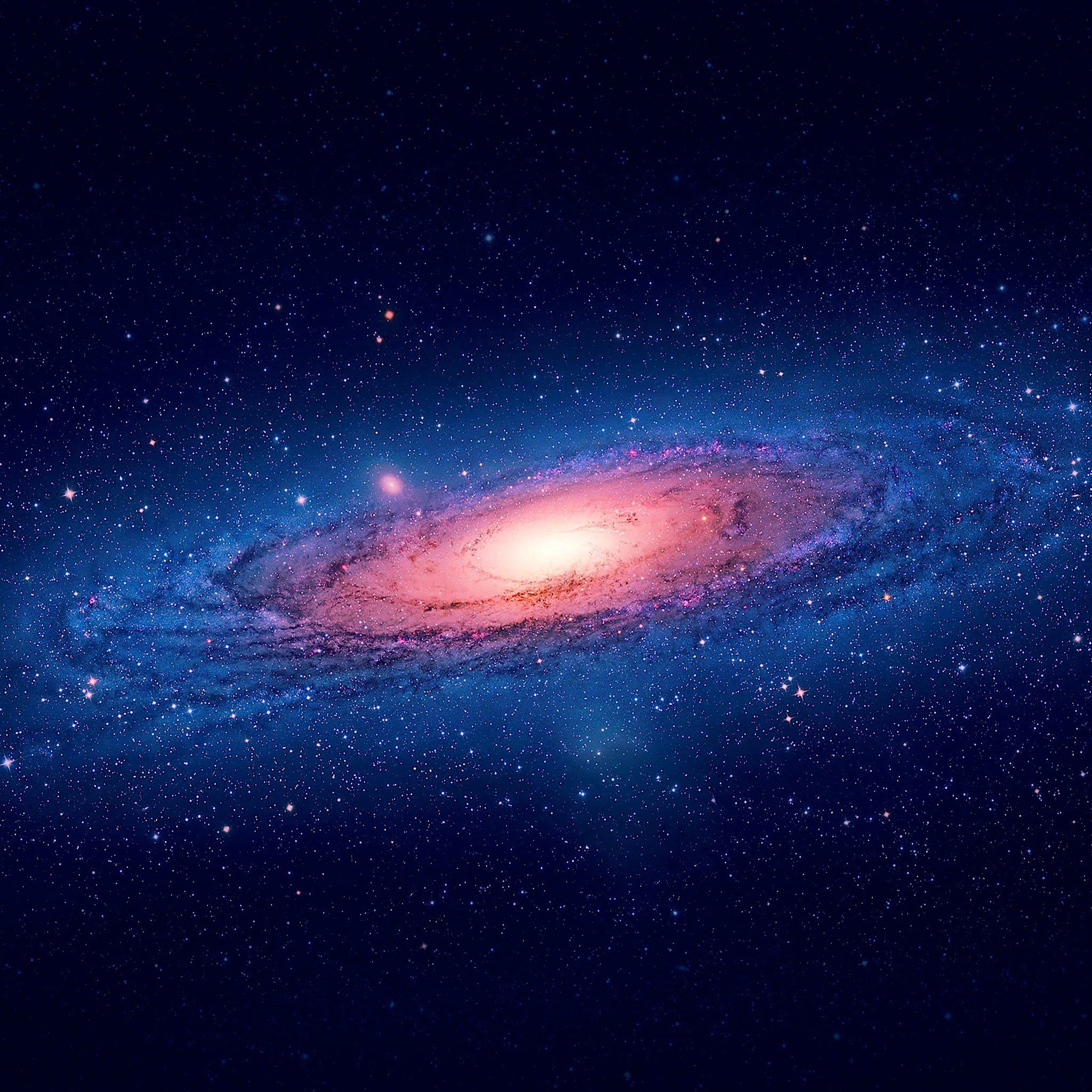 Andromeda Galaxy OS X Lion Beautiful Retina iPad Wallpapers