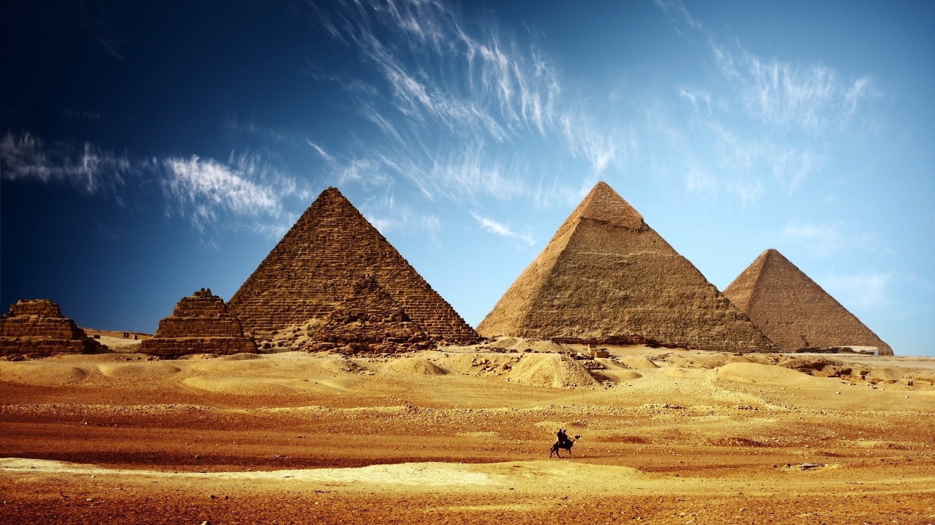 Egyptian Pyramids HD Wallpaper Background Image Id