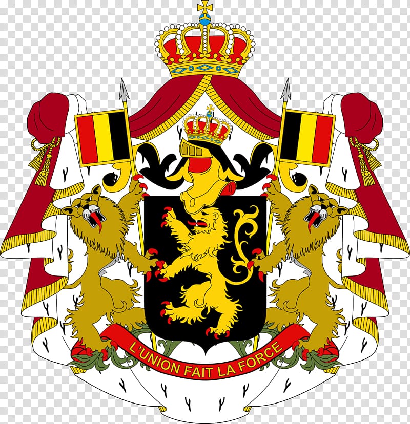 Monarchy Crown Coat Of Arms Belgium Transparent