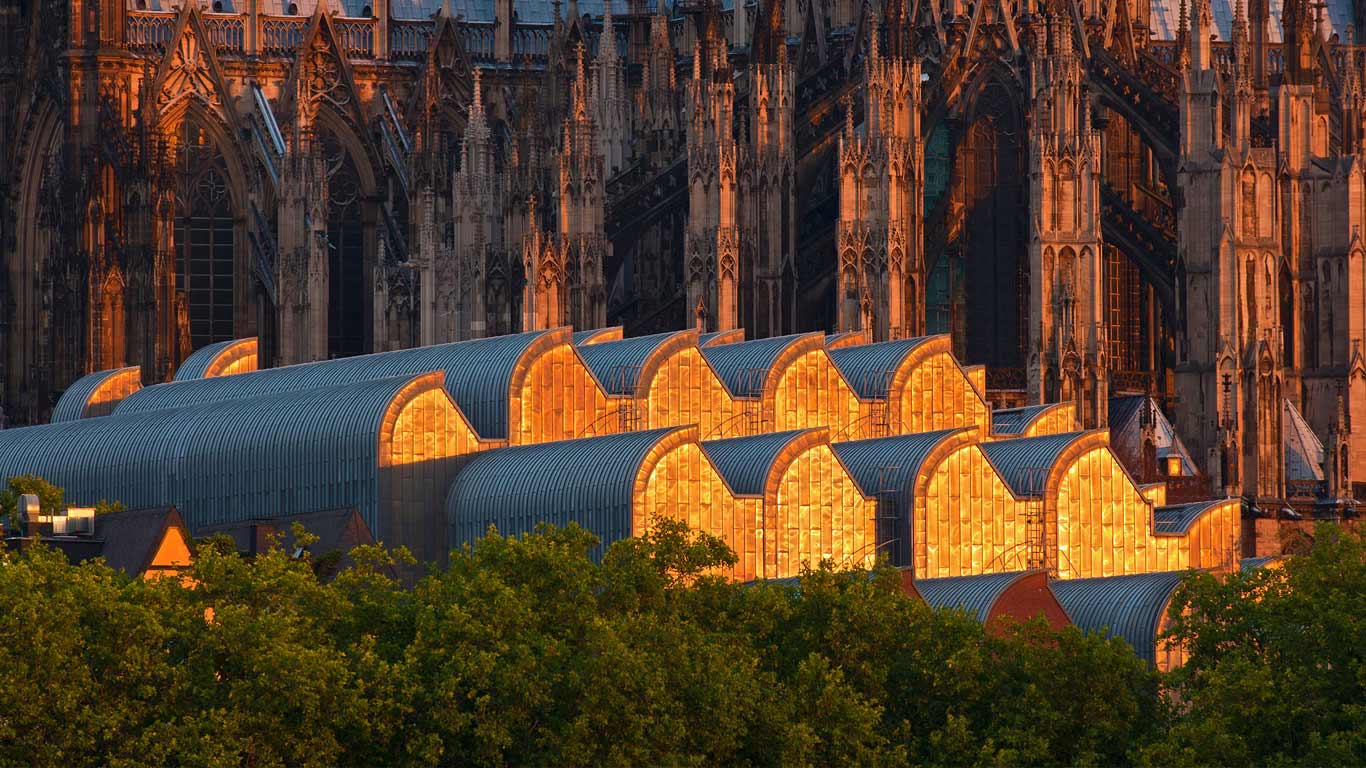 Cathedral And Museum Ludwig Cologne Germany Wallpaper By T1000