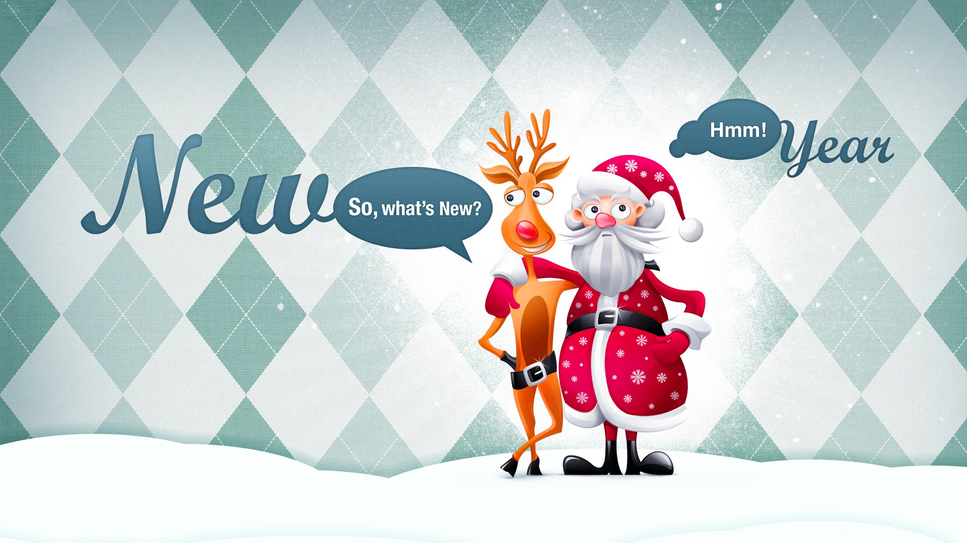 Santa New Year 2016 Wishes Wallpaper   New HD Wallpapers