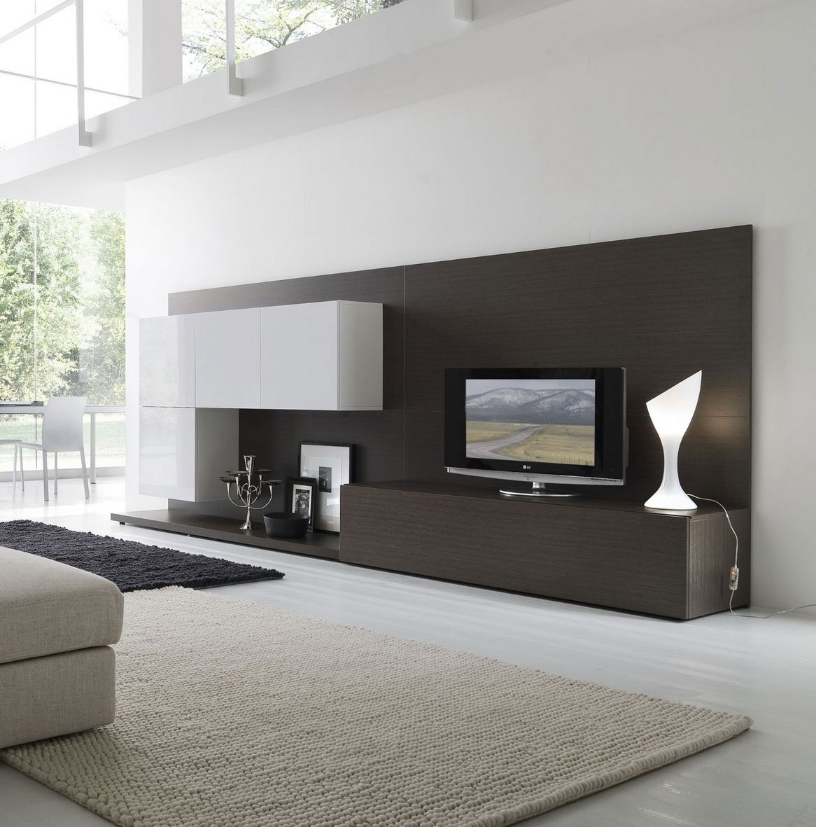 [50+] Modern Wallpaper Living Room on WallpaperSafari
