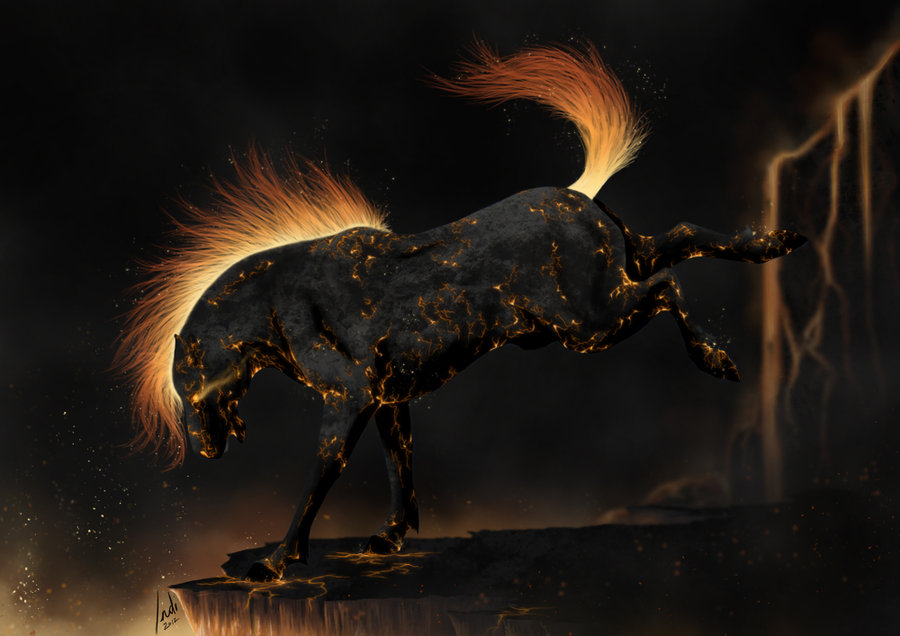 War S Hell Horse Samael By Indiwolfonline