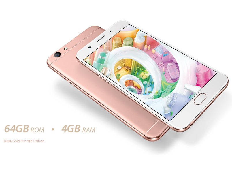Oppo F1s Rose Gold Limited Edition With 4gb Ram To Launch
