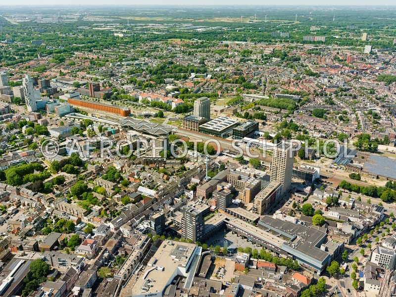 Tilburg Luchtfoto Collectie Wallpaper