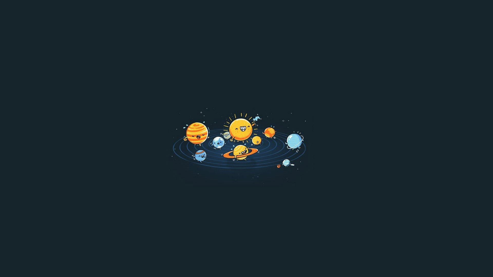 Funny Solar System 1920x1080