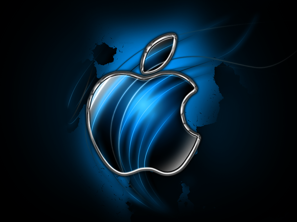 Apple Wallpaper Blue