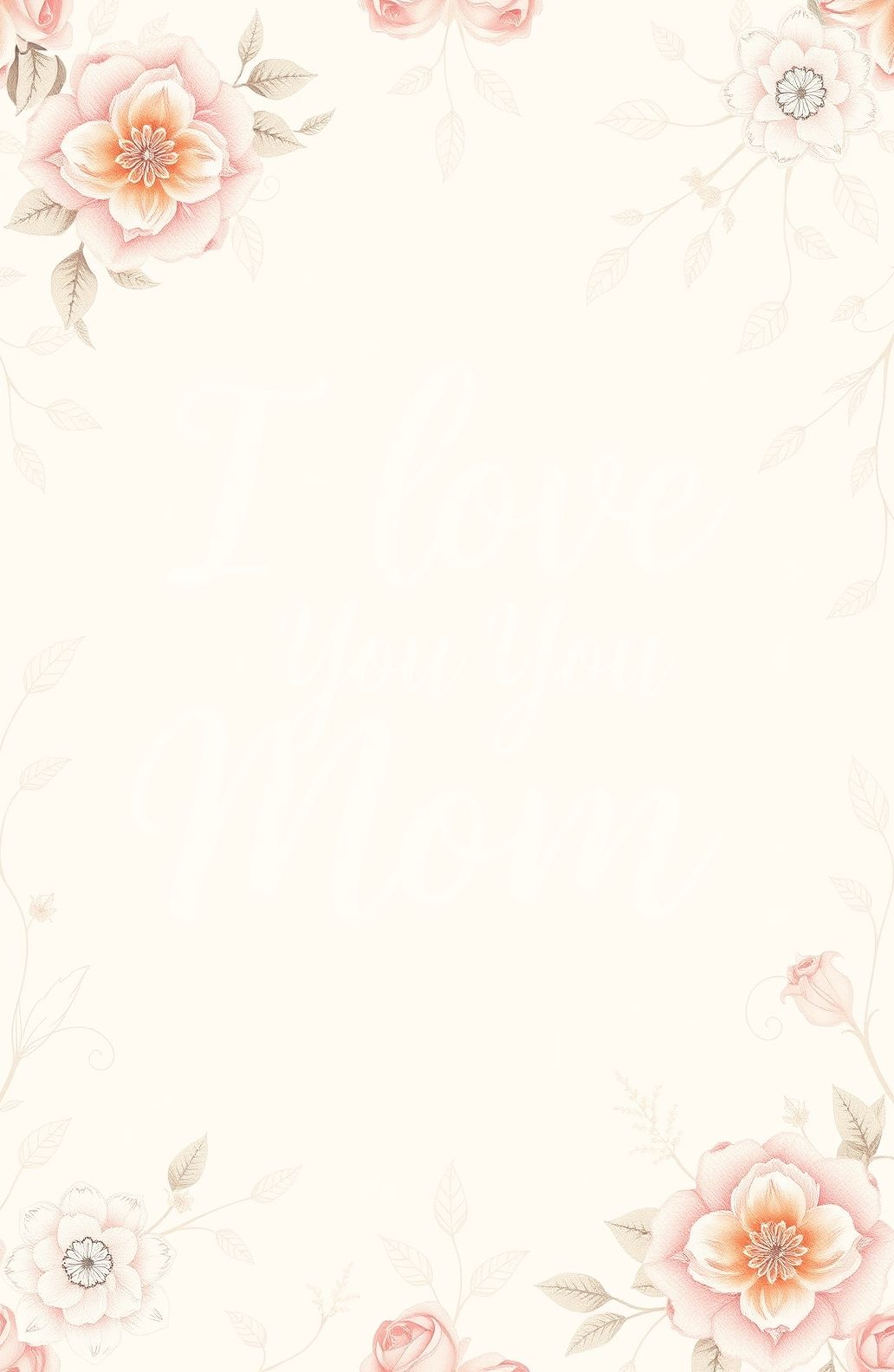 I Love You Mom Wallpaper
