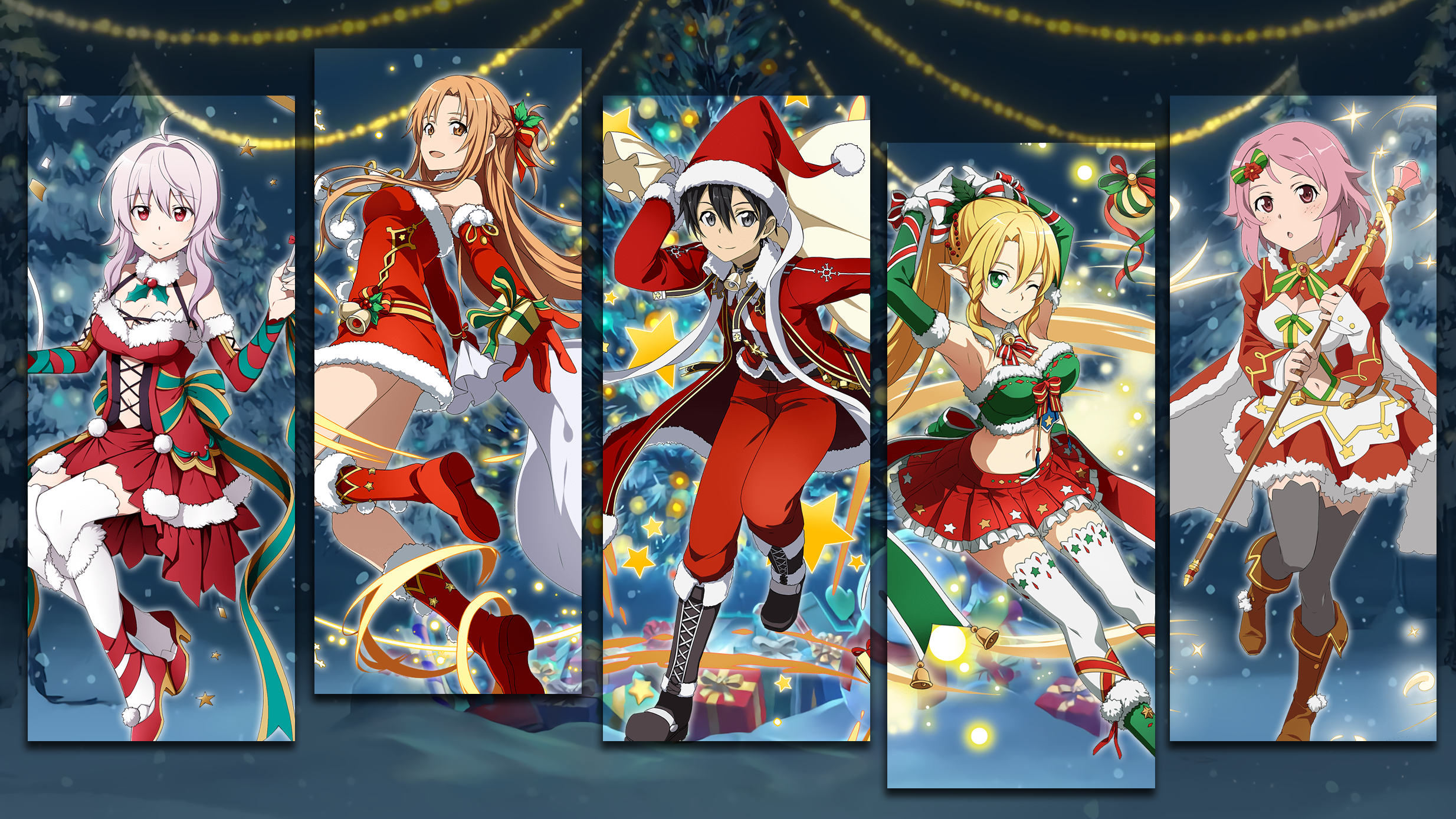 29+] Sao Anime Christmas Wallpapers - WallpaperSafari