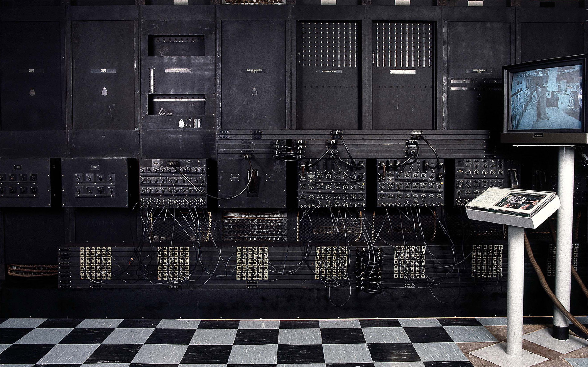 Computers Eniac History HD Wallpaper Wallpaperbetter