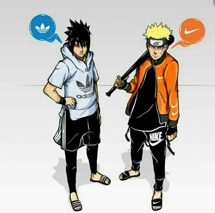 Nike Naruto Or Adidas Sasuke Amino