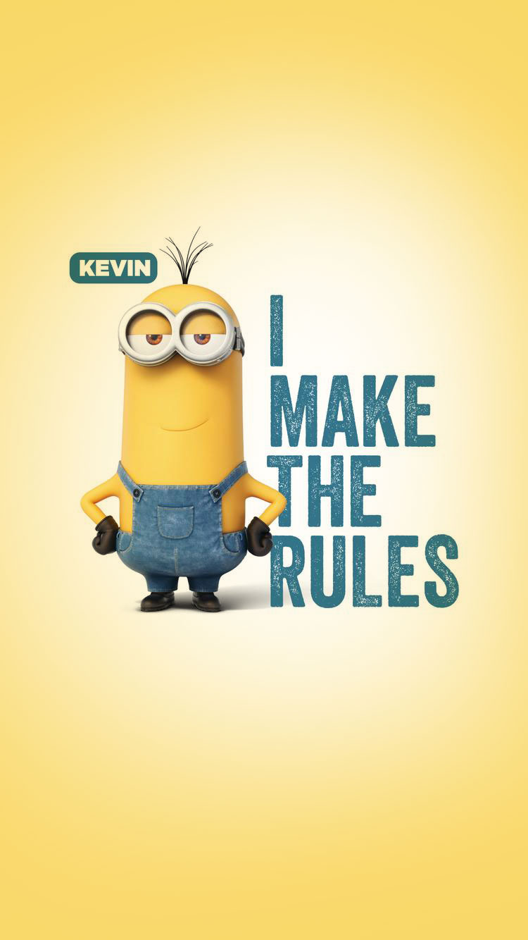 Minions iPhone Wallpaper Kevin