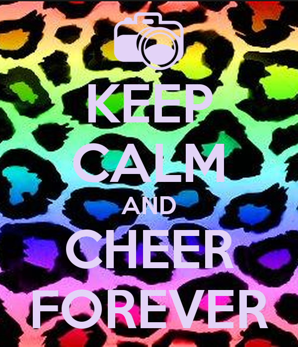 Keep Calm And Cheer Forever Carry On Image Generator