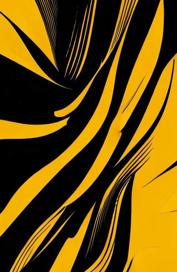 Black And Yellow Hd Wallpaper