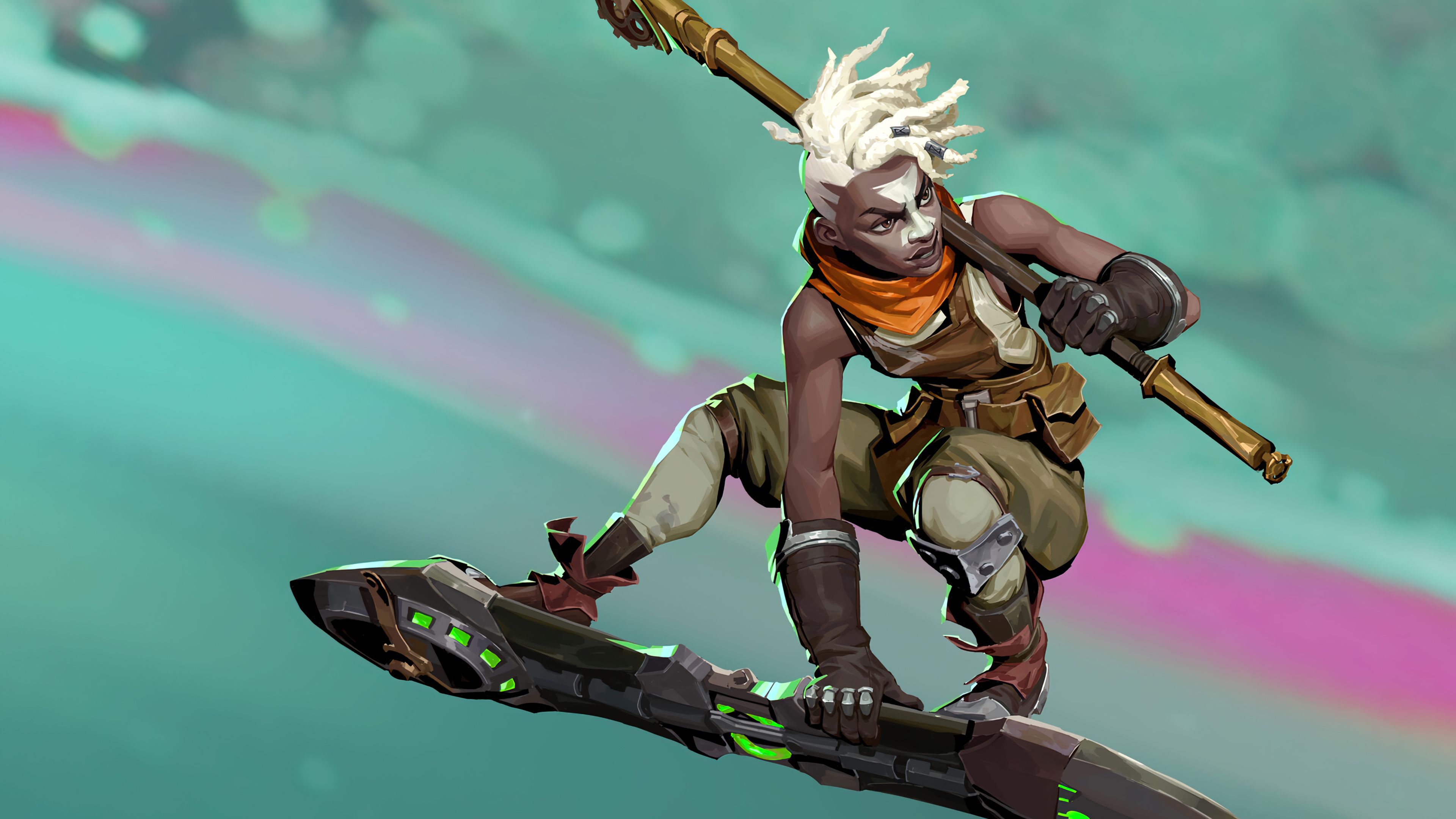 Arcane Ekko 4k Wallpaper