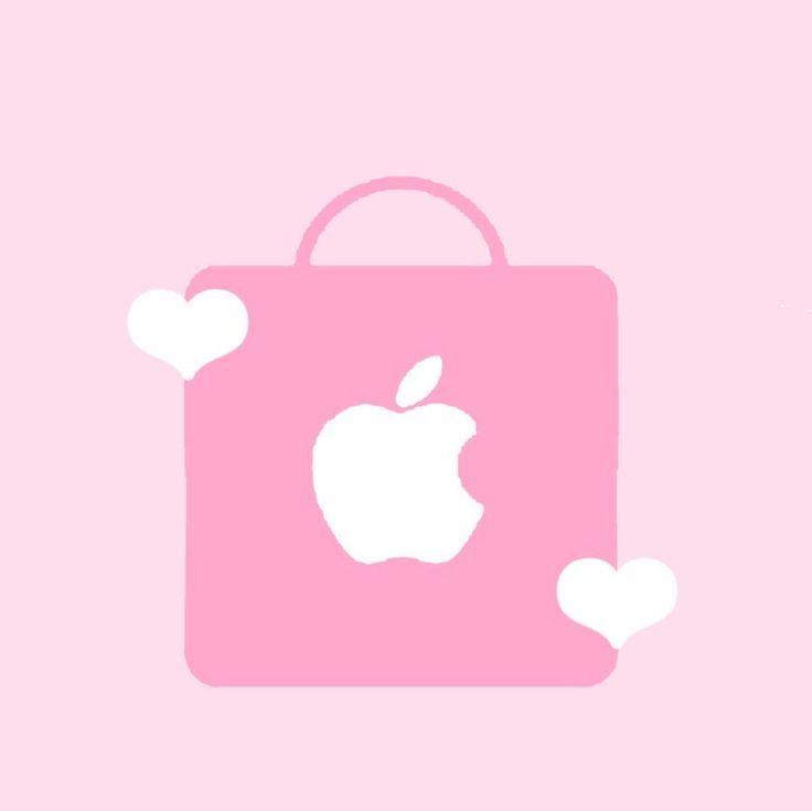 Apple Store Pink Icon Heart In App iPhone