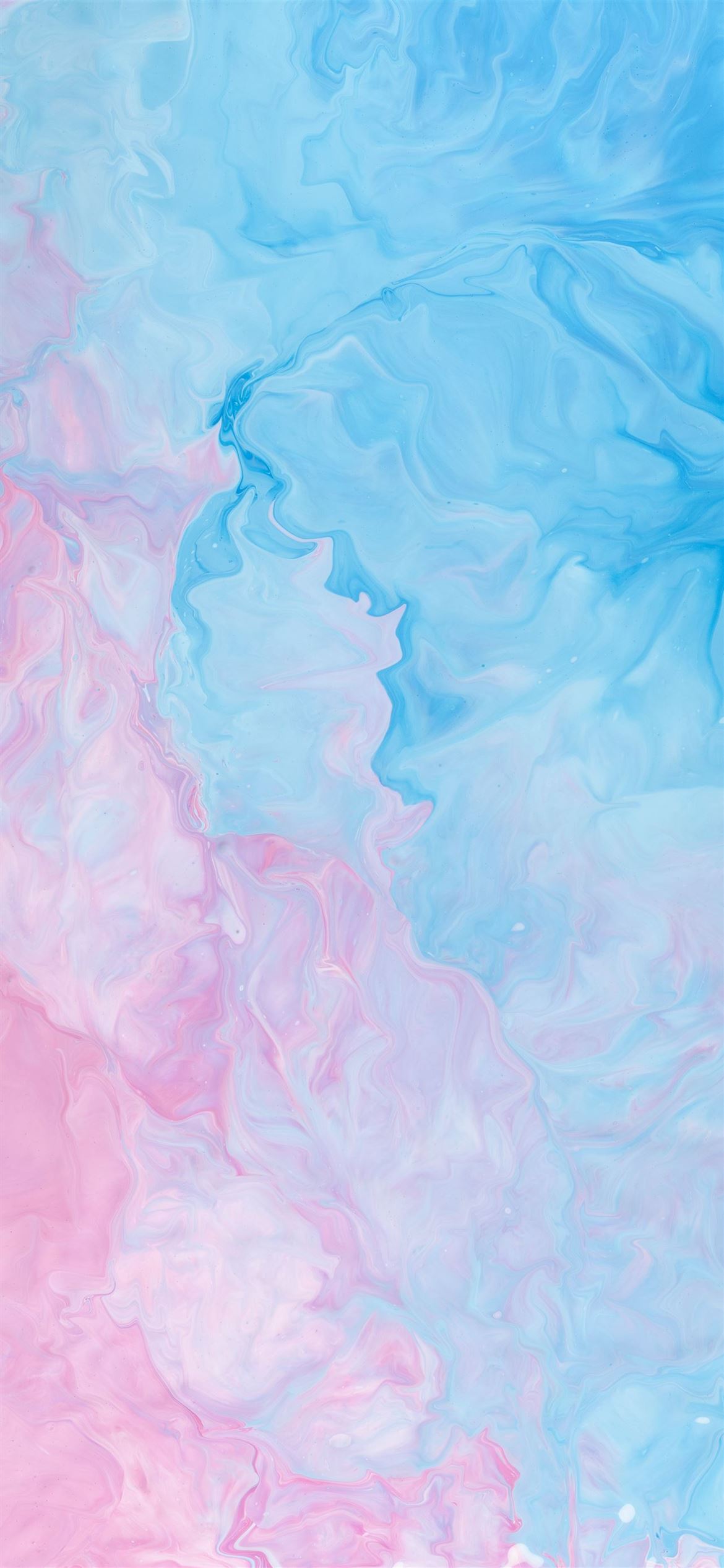 pink and blue abstract painting iPhone 12 Wallpapers Download