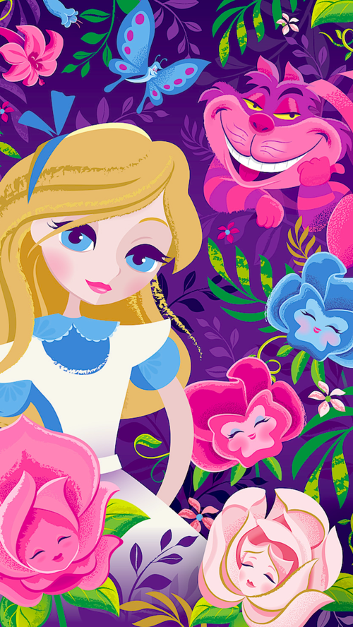 Alice in Wonderland Disney Iphone Wallpaper Disney Alice in Wonderland