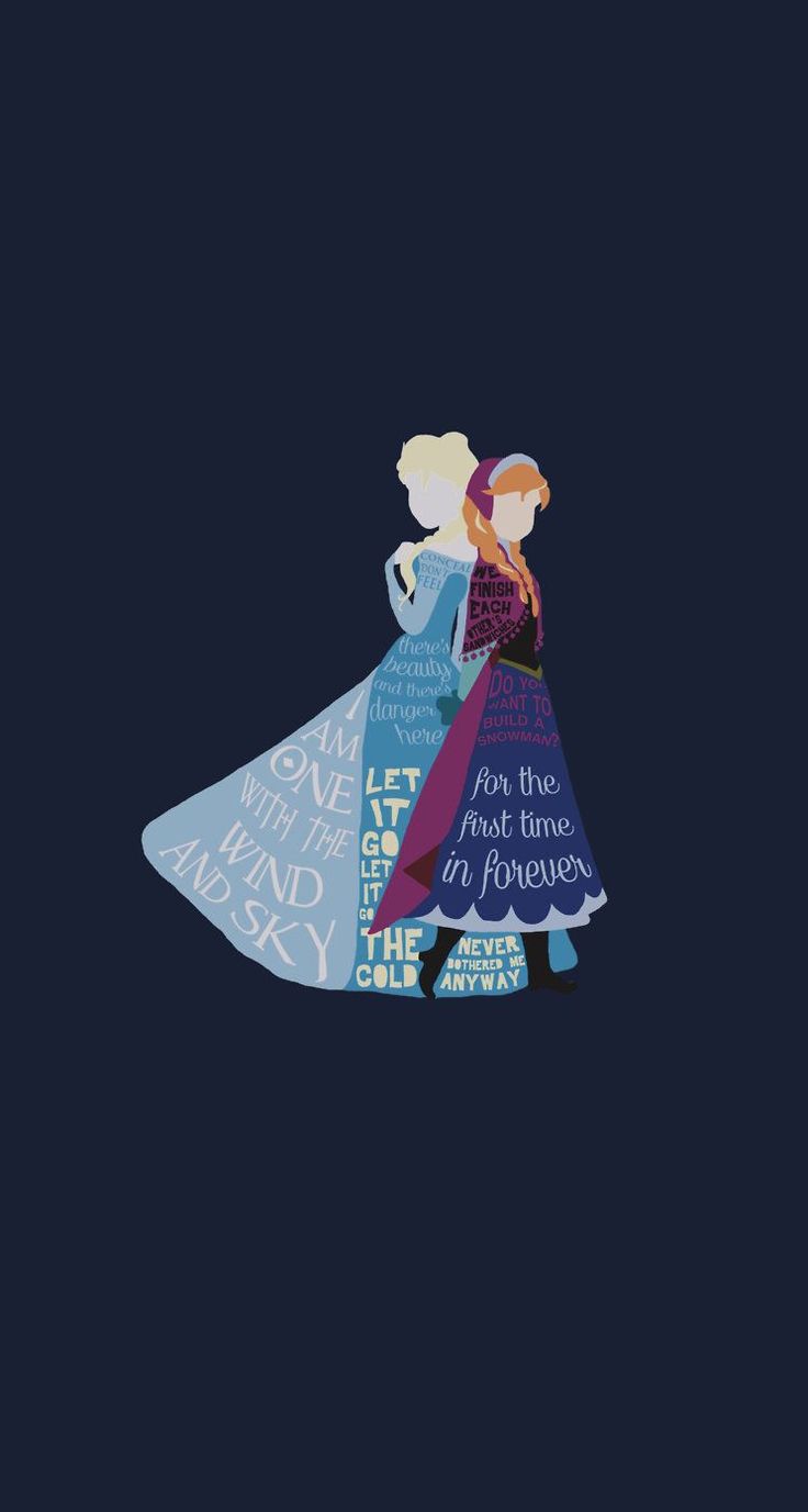Frozen Disney iPhone Wallpaper Cuz I M Princess Duh