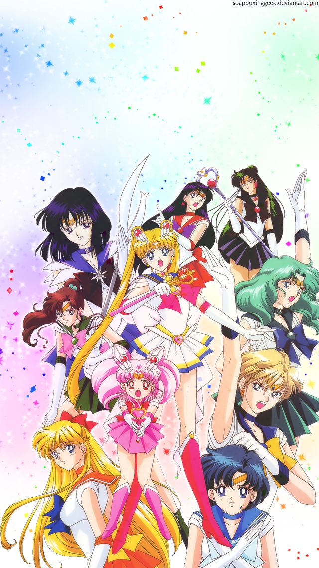iPhone Wallpaper Sailor Moon Crystal